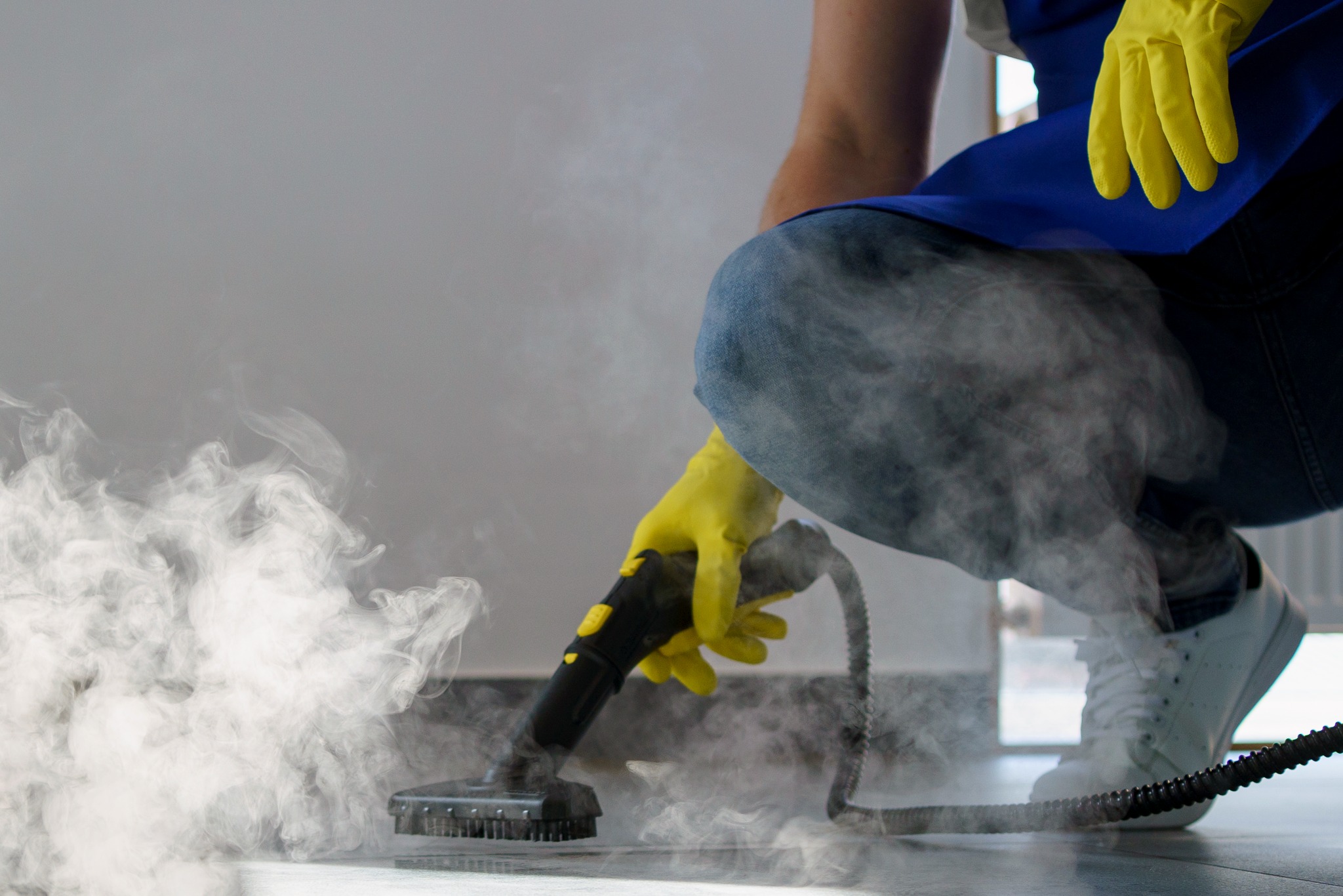 Deep steam cleaning